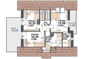 Poddasze projektu - Lolek N 2G
