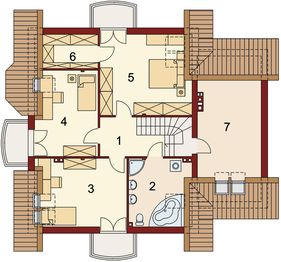 Poddasze projektu - Itamon