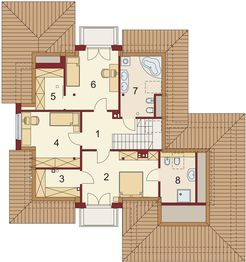 Poddasze projektu - Kamea 2