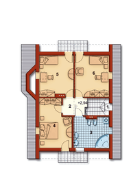 Poddasze projektu - AR 116