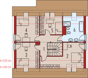 Poddasze projektu - Alba G1 multi-comfort