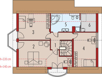 Poddasze projektu - Blanka G1 Mocca
