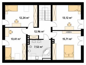 Poddasze projektu - Orzech