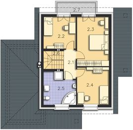 Poddasze projektu - Mediolan LMP331