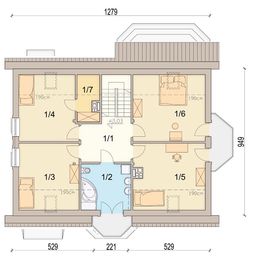 Poddasze projektu - Marcepan 2