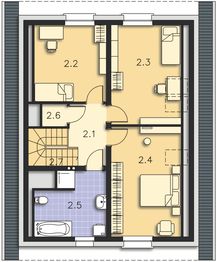 Poddasze projektu - Porto DCP341