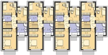 Piętro 1 projektu - Lakeland DCS19