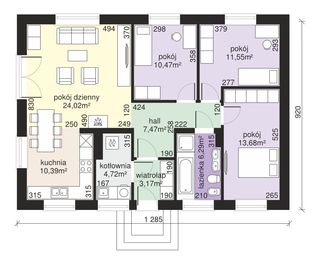 Parter projektu - Dom przy Przyjemnej 15 bis