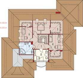 Poddasze projektu - Seweryna G2 Mocca