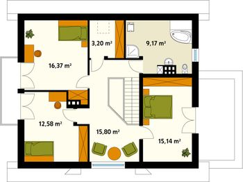 Poddasze projektu - Meteor 3 NF40