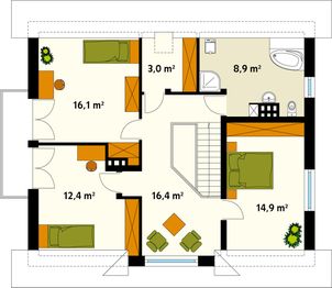 Poddasze projektu - Meteor 2 NF40