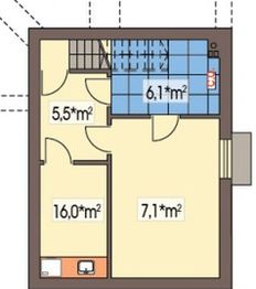 Piwnica projektu - Lawenda B z piwnicą