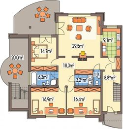 Parter projektu - Willa Wiktoria segment