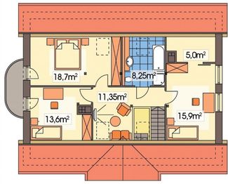 Poddasze projektu - Tymek C E