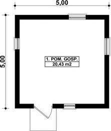 Parter projektu - G225 - Budynek gospodarczy