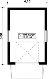 Parter projektu - G203 - Budynek gospodarczy