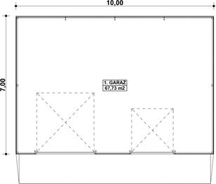 Parter projektu - G118 - Budynek garażowy