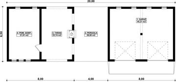 Parter projektu - G194 - Budynek garażowo - gospodarczy