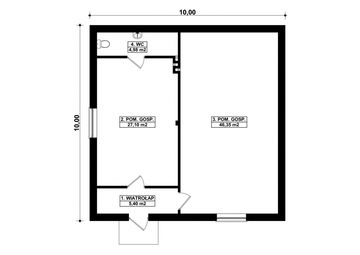 Parter projektu - G150 - Budynek gospodarczy