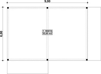 Parter projektu - G167 - Wiata drewniana