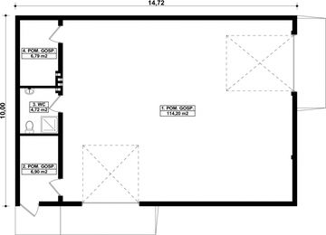 Parter projektu - G224 - Budynek gospodarczy