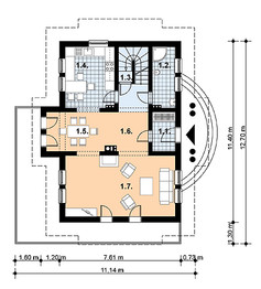 Parter projektu - L-71 Dom tradycyjny