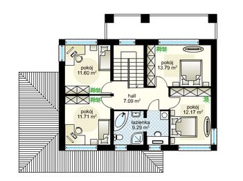 Piętro 1 projektu - Omega NF40