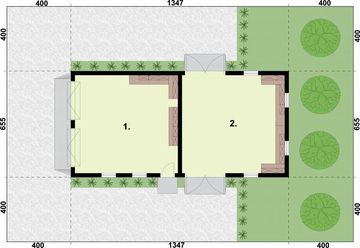 Parter projektu - BGS15 Budynek gospodarczy