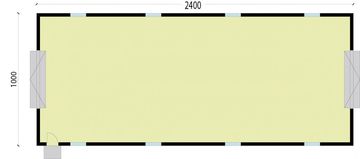 Parter projektu - G228C szkielet drewniany budynek gospodarczy