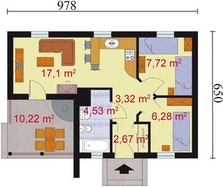Parter projektu - Arosa szkielet drewniany, dom letniskowy