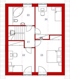Poddasze projektu - Domek Klonowy (030 ES)