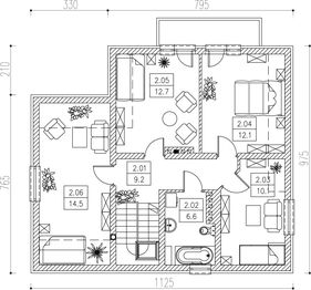 Poddasze projektu - GIS