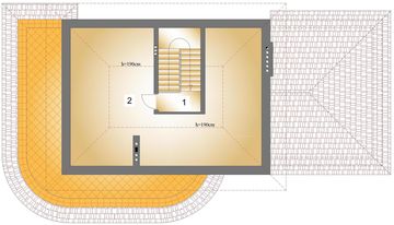 Poddasze projektu - JM 111