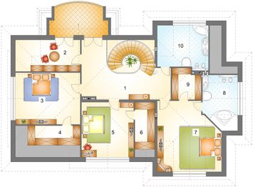 Poddasze projektu - JM 300