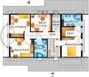 Poddasze projektu - Alba (1436)