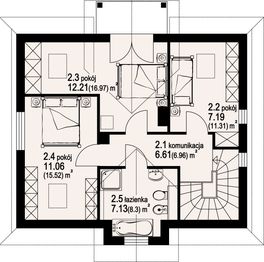 Poddasze projektu - Dukla Średnia Dw-0k