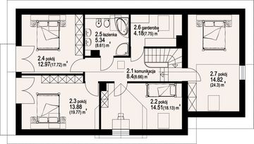 Poddasze projektu - Osiek 305k Mc