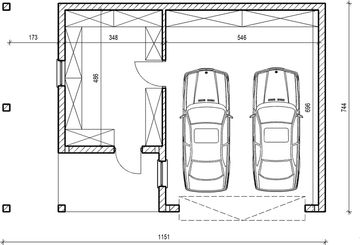 Parter projektu - Garaż G 3.12b
