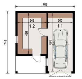 Parter projektu - Garaż G 3.12a