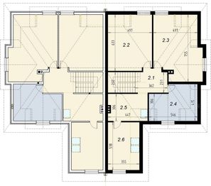 Poddasze projektu - Bliźniak 2