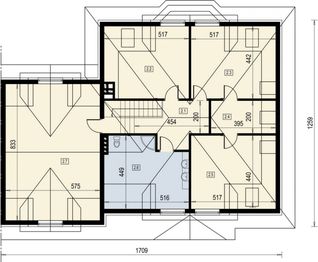 Poddasze projektu - Bliźniak 4