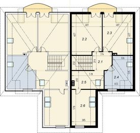 Poddasze projektu - Bliźniak 3