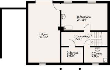 Piwnica projektu - Bukowo 15