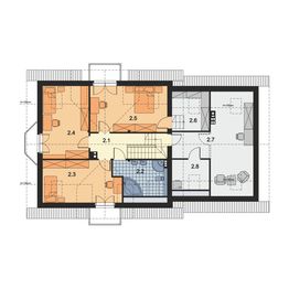 Poddasze projektu - Izadora II