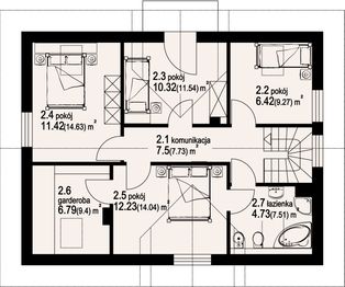 Poddasze projektu - Miechów Mały