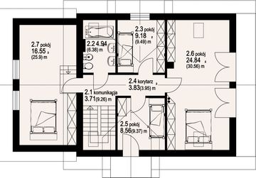 Poddasze projektu - Makowo