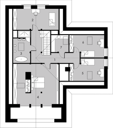 Poddasze projektu - Orlean