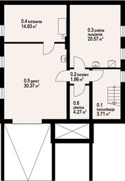 Piwnica projektu - Brzozów 7-01