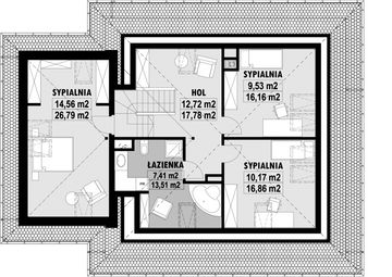 Poddasze projektu - E-143