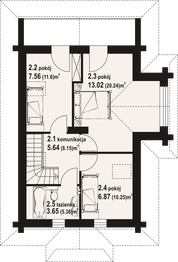 Poddasze projektu - Rytowo Dw9